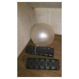 Exercise Ball and Mats