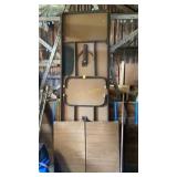 8 Ft Table and Metal Folding Table