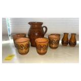 Austrian Beverage Set and Salt and Pepper Shakers