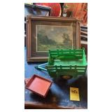 Vintage Metal Toy Trailers and More