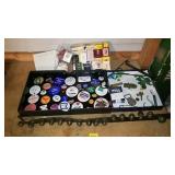 Agricultural Buttons, Sleigh Bells, and More