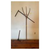 Primitive Wooden Farm Tools