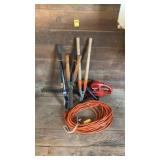 Long Handled Garden Trimmers, Extension Cord, and