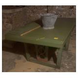 Table and Coal Bucket