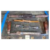 Vintage Wood Planes and Draw Knives