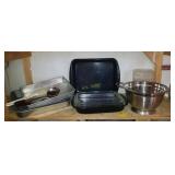 Baking Dishes, Stainless Strainer, and More