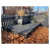 Wood Pallet Seating Area