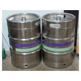 Two 15.5 Gallon Kegs