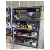 Shelf, Tools, Staple Gun, Levels, and More