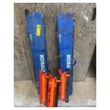 Kobalt Saw Horses and Reflective Triangles