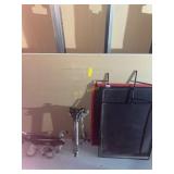 Camera Tripod with Wheels and Video Net