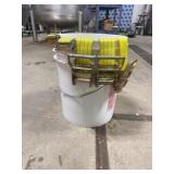 Ratchet Straps and Bucket