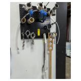 Assorted Tri-Clamp Valves, Seals, and Clamps