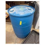 Barrel and Insulated Food Pan Cart with Drain