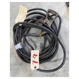 Ground welding cable W/ ground clamp