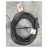 1 guage welding lead / 50 ft W stick clamp