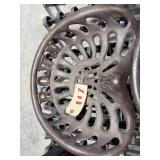 Crown cast iron tractor seat