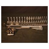 1/2' drive Craftsman Ratchet & metric sockets
