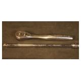 Craftsman 75T 3/8' ratchet & extension
