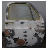 1 White Truck Door