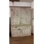 LATE 1800'S-1900'S STEP BACK OR FLAT WALL CUPBOARD
