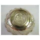 800 SILVER TRAY W/ 1893 SWISS SHOOTING AWARD MEDAL