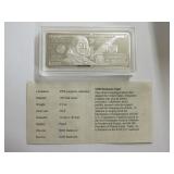 1.5OZ 999 SILVER $100 INGOT