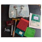 Reloading Tools and Accessories in Plastic Storage