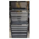 Craftsman 2-Piece Metal Rolling Tool Chest with Dr
