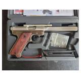 Ruger .22 Caliber Mark III Target Pistol with Case