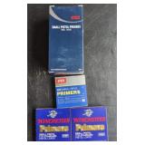CCI and Winchester Small Pistol and Rifle Primers