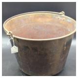 E. Miller 1868 Patented Brass Kettle