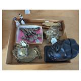 Box Lot with Assorted Figurines and Decorative Ite