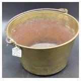 Brass Bucket With Iron Handle