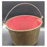 Brass Kettle with Handle by Brown & Bros.