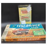 Milton Bradley Test Driver Board Game Set