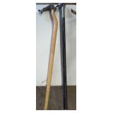 Wolf Head Sword Cane & Fish Head Cane