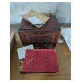 Vintage Mahjong Set with Instructions