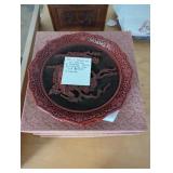 5 Cinnabar Plates in Original Box