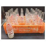 Carousel Pop Shoppe Bottles and Original Crate