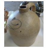 Two-Gallon Stoneware Jug with Handle