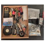 Tools and Multimeter Set in Box