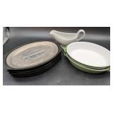 Tableware Set with Sizzler Plates and Serving Piec