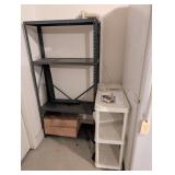 Metal and Plastic Storage Shelving Units