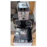 RCA CD Stereo System with Speakers and Media