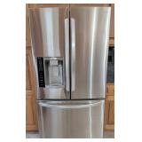 LG French Door Refrigerator with Ice & Water Dispe