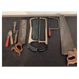 Hand Saws and Scrapers