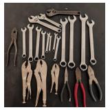 Hand Tools Including Wrenches and Pliers
