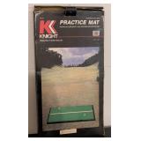 Knight Golf Practice Mat with Original Box