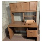 Desk with Hutch and Storage Drawers